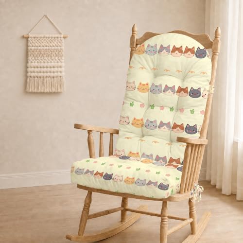 Custom Printed Rocking Chair Cushion, Personalized With Your Image - color: Custom Printing