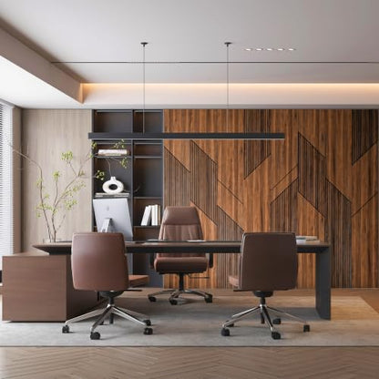 Wood Wall Panels for Interior Decor, Peel and Stick 3D WPC Panels