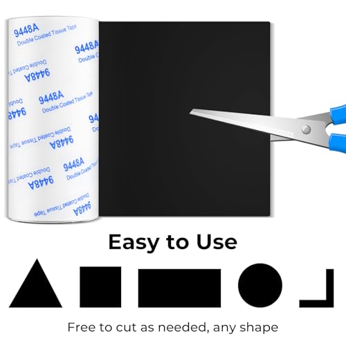 Non Slip Furniture Pads, 2 Rolls Rubber Adhesive Pads, Adhesive Rubber Pads for Furniture and Appliances 4x40 inch+1x40 inch - size: 2 Rubber Rolls 4x40 inch+1x40 inch