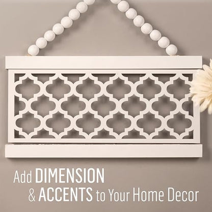 FolkArt Furniture Applique, Classic, 5" x 13", Perfect for DIY Home Décor Craft Projects, 70783 - size: 5" x 13", style: Classic