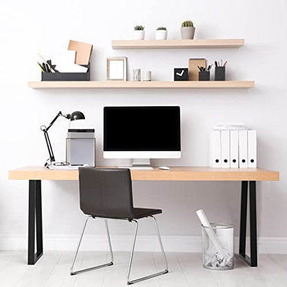 Metal Table Legs 28 Inch, Trapezoid Desk Legs, Bench, End/Side/Dining Table