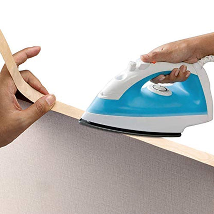 Skelang Birch 3/4" X 250' Roll Wood Veneer Edge Banding Preglued Iron-On with Hot Melt Adhesive Edgebanding Flexible Wood Tape - size: 3/4" x 250'
