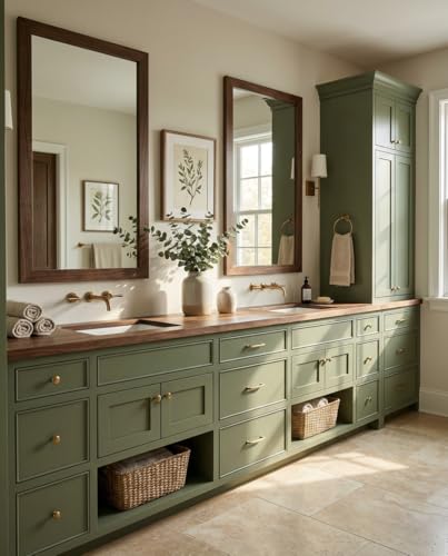 Retique It Furniture and Cabinet Paint - Paint for Cabinets, Dressers, Tables, Doors and DIY Home Decor Projects, Olive Branch, 16 oz
