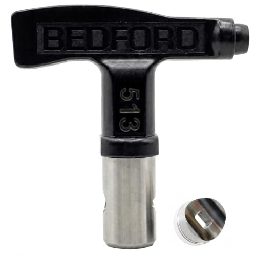 Bedford 33-7513 Reversible Airless Spray Tip, .013" Orifice, 10-12" Fan - size: .013", style: 10-12" Fan