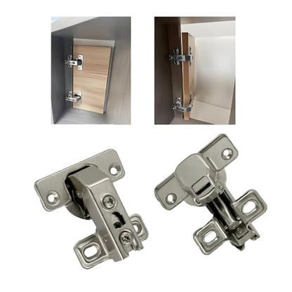 2-Pcs 90° Blind Corner Hinge 90 Degree Soft Close Cabinet Hinges