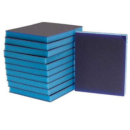 BokWin 16Pcs Sanding Sponge, 120 Grit, Fine Grade - size: 120 Grit