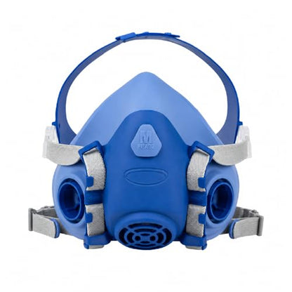 Parcil Safety UltraSeal Reusable Half-Face Respirator Mask | NIOSH-Approved | OV/P95 Protection, Standard Bayonet Cartridges