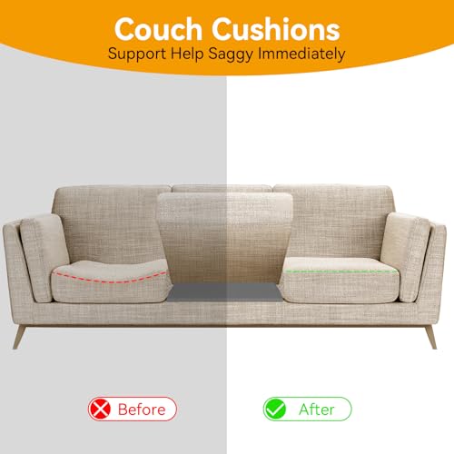 24" x 20" Couch Cushion Support for Sagging Sofa Cushion - size: 2PCS