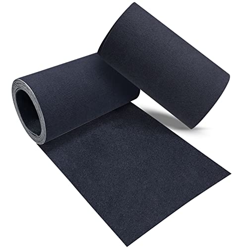 Velvet Repair Patch, Self-Adhesive Flannel Fabric Patch, Multi Colors, Microfiber Patch，Can be Used to Patch Sofas, Car Seats, Handbags, Jacket Holes and Tears (Dark Blue) - color: Dark Blue, size: 4" x 30"-2 ROLLS