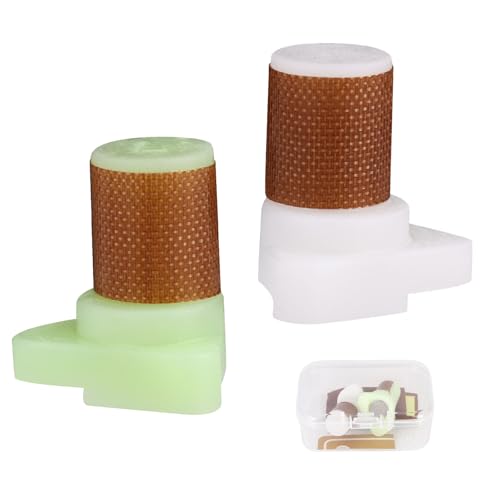 Penitue 2pcs Wrap Tool Cutting Spacer for Film Cut, Left & Right Hand Guide Trimming Edge Wrap Tool Cutting Spacer with 2mm/7mm Two Distance Cuts for Precise Guide Trimming Built-in Blade Magnet