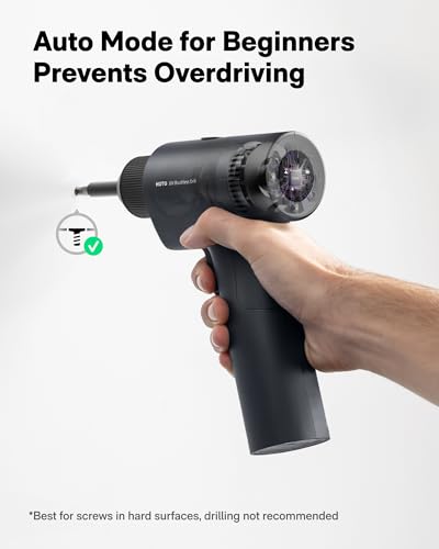 HOTO 16V Drill Set, Taladro InaláMbrico, Brushless Power Drilll