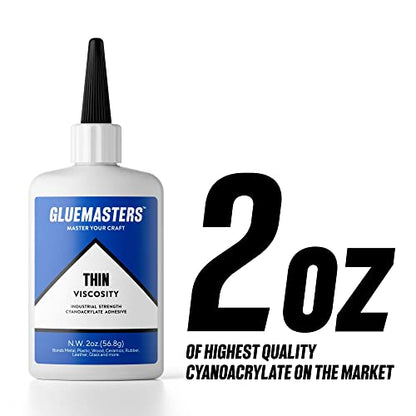 (2 OZ Thin Viscosity) – Shoe & Wood Adhesive – General Home Repair Tool for Glass, Plastic, Rubber, Metal & More - style: 2OZ THIN VISCOSITY