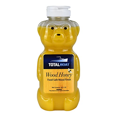 TotalBoat Wood Honey Food Safe Finish for Cutting & Serving Boards - 16 oz - size: 16 Ounces