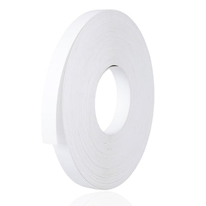 Pure White Edge Banding, 15/16 inch X 200 ft PVC Edge Banding Tape, 1mm Thick Non-Glued White Edging Bulk Roll for Full Kitchen Renovation, Wardrobes & Commercial Cabinetry - color: Pure White, size: 15/16 inch X 200 ft