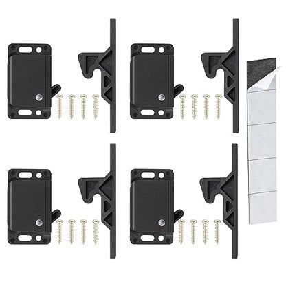 RV Drawer Latches and Catches, 4 Pack RV Cabinet Door Latches and Catches