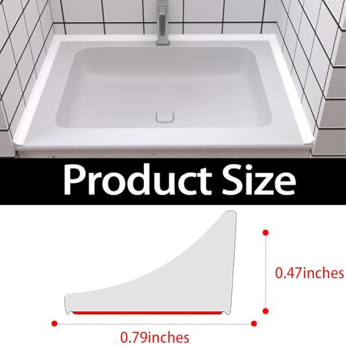 Raycity Silicone Shower Threshold Water Dam Barrier, 98 Inch, White - color: White, style: 98Inch