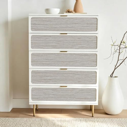 Beige Grasscloth Peel and Stick Wallpaper Textured 17.3in x 118.1in - color: Beige, size: 17.3inch × 118.1inch