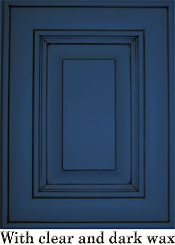 Retique It Chalk Furniture Paint by Renaissance DIY, 16 oz (Pint), 43 Egyptian Blue - color: 44 Ultramarine, size: 16 Fl Oz (Pack of 1)