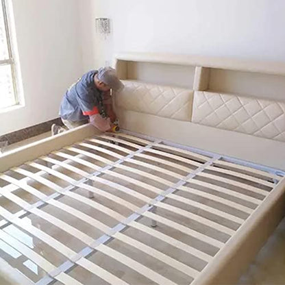 Bed Rail and Frame Brackets 4PCS Heavy Duty Hardware for Wood Beds