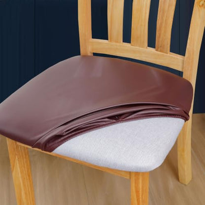 Chair Covers Waterproof,Chair Covers for Dining Chairs,Coffee,Set of 2 - color: Model a - Coffee, size: set of 2