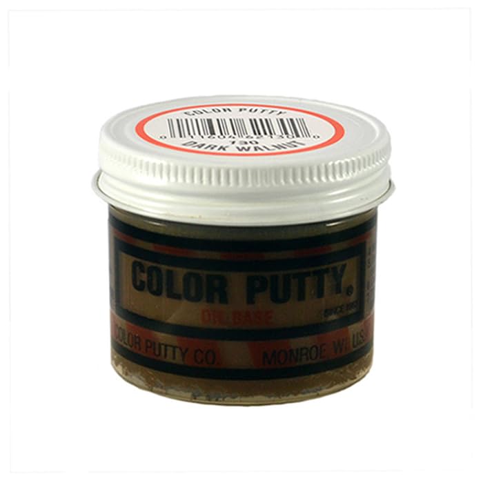 6-Pack of 3.68 oz Color Putty 130 Color Putty Dark Walnut Oil-Based Putty