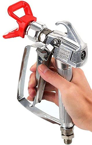 Airless Paint Spray Gun with 517 tip Swivel Joint 3600PSI High Pressure Spray Gun - size: 1 Count (Pack of 1)