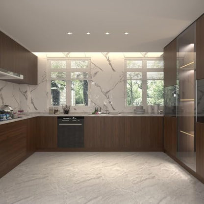 BOMENG Walnut Contact Paper Vinyl Wrap Wood Grain Peel and Stick Wallpaper - color: Dark Brown, size: 31.5" x 79"