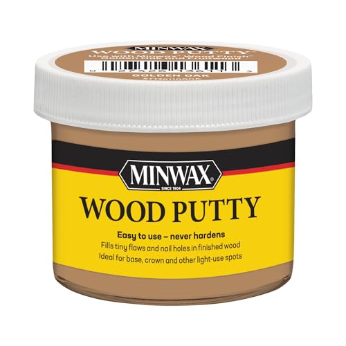Minwax Wood Putty, Golden Oak, 3.75 oz - color: Golden Oak, size: 3. 75 oz.