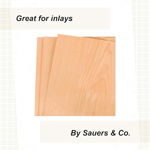 Maple Veneer 12" X 12", 3-Piece