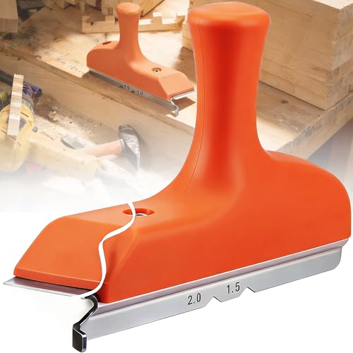 Edge Banding Trimmer, with Sharp Stainless Steel Blades and Ergonomic Grip, 3-in-1 Edge Trimming Tools, Suitable for Straight, Curved, and Chamfered Veneers, PVC