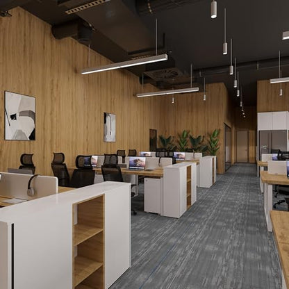 354"x48" Extra Wide Light Wood Contact Paper Peel and Stick Oak Wallpaper - color: Oak Brown, size: 48" x 354.3"