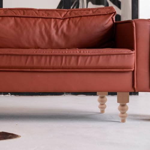 Wooden Furniture Legs, 5.9 Inch, 4 Pcs, Unfinished Sofa Feet - size: Type-1