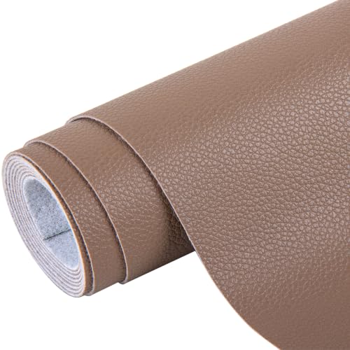 Marine Vinyl Faux Leather,1Yard 12"X54" Boat Auto Upholstery DIY Projects (Elephant Gray, 12"X54") - color: Elephant Gray, size: 12"X54"