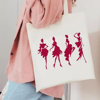 FINGERINSPIRE Abstract Art Fashion Lady Stencil with Paintbrush 11.7x8.3inch Reusable Fashion Woman Stencil Plastic Lady Beauty Dress Drawing Template Stencil for Home Wall Fabric Art Decor - style: Abstract Art Fashion Lady