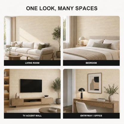Peel and Stick Wall Panels, 3D PVC Roll, 23.82 x 110 in, 1 Roll - color: TV, size: 1 roll x23.82in x 110in