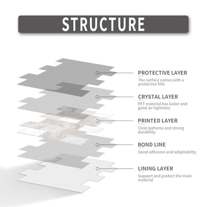 10 Sheets Peel and Stick Backsplash for Kitchen 12"X12" Renter Friendly Backsplash Back Splash Adhesive Subway Wall for Bathroom Tile Sticker Off-White Marble （Not 3D Tile