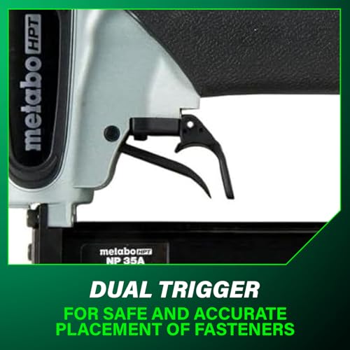 Metabo HPT 23 Gauge Pin Nailer, Pneumatic Lightweight, NP35A - size: No Size