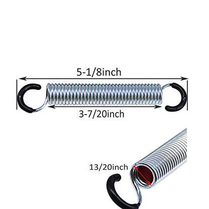 Yoogu 5-1/8 inch Overall Length Recliner Chair Springs Replacement | 2 PCS - size: 5-1/8 Inch