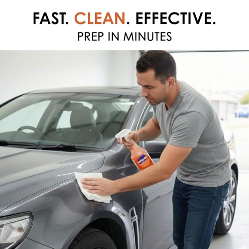 Rapid Prep Surface Cleaner 128 oz | Safe Water Based solution Removes Wax, Grease, Oil & Silicone Non-Flammable for Pre-Cleaning Paint,Metals, Sign Materials & Glass Before Vinyl Application - size: 128 Fl Oz (Pack of 1)
