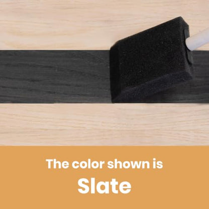 Furniture Clinic Wood Stain, Water-Based & Fast Drying, Slate - color: Slate, size: 500ml / 17 Fl Oz