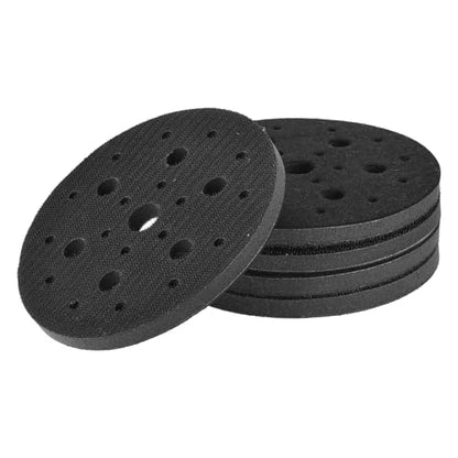 5Pcs 6 Inch Interface Pads, 25 Hole Foam Sanding Pads - size: 25 Hole
