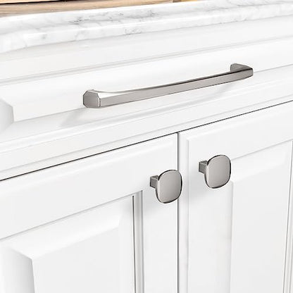 COTYKILEY 10 Pack 6-1/4 Inch(160mm) Brushed Satin Nickel Kitchen Cabinet Handles Silver Cabinet Pulls Cabinet Door Handles Kitchen Cabinet Hardware - color: Brushed Satin Nickel, size: 6-1/4" Hole Center（160MM）