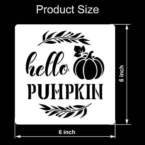 12 Pack Farmhouse Stencils Reusable for Painting on Wood Signs Wall Decor - style: Contemporary