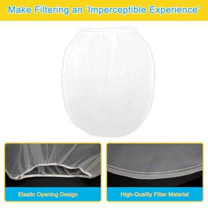10PCS Paint Filter Bags, 5 Gallon Fine Mesh Strainer