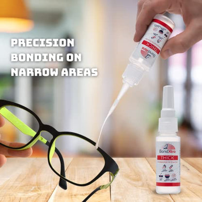 16 oz. Thick CA Glue for Woodworking, Premium Super Glue Kit for Wood Turning with Extra Bottles, Anti Clog Caps, Microtips, Thick Viscosity Cyanoacrylate for Plastic, DIY, Craft, Hobby, etc - size: 16 oz, style: THICK