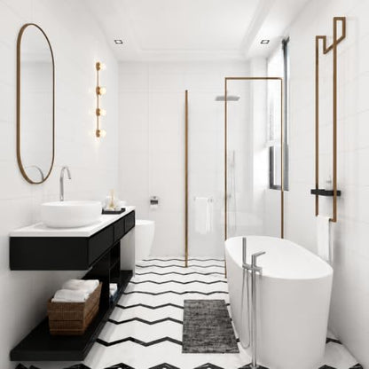 12Pcs Peel and Stick Backsplash Tiles, White Wall Panels, 23.6” x 11.8” - color: Pure White, size: 23.6" x 11.8" x 2.2mm
