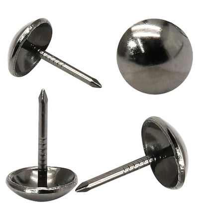 Black Antique Upholstery Tacks 200Pcs - color: Black