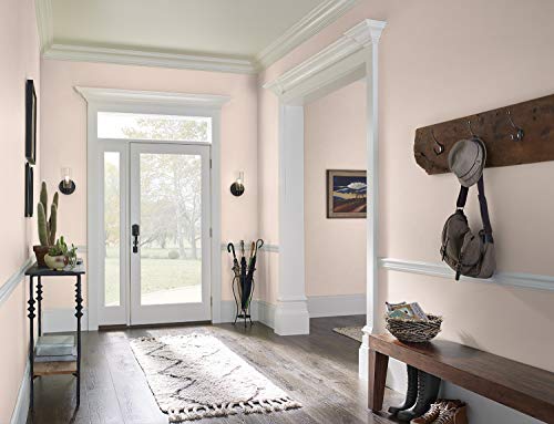 KILZ TRIBUTE Paint & Primer, Interior, Eggshell, Angelic Pink, 1 Gallon - color: ANGELIC PINK, size: 128 Fl Oz (Pack of 1), style: Eggshell