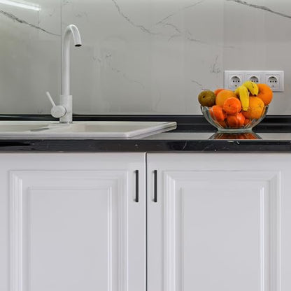 Ravinte Matte Black Square Cabinet Handles Drawer Pulls,5 Inch,30 Pack - color: Matte Black