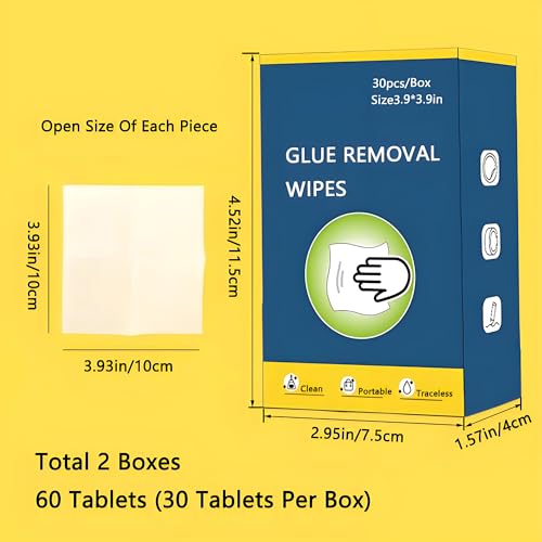 Adhesive Remover, Clean Up Wipes - 60 Count - Safely Removes Adhesive Residue, Rapidly Removes Labels, Car Stickers, Crayon, Tree Sap, Chewing Gum, Masking Tape, Marker Pen, Glue and Decals - color: green